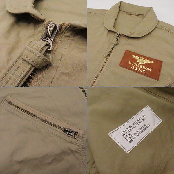 フェローズ U.S.NAVY　サマーフライトジャケット  PHERROW'S 『SUMMER FLIGHT JACKET P7758J』 26S-P7758J-DECOの画像