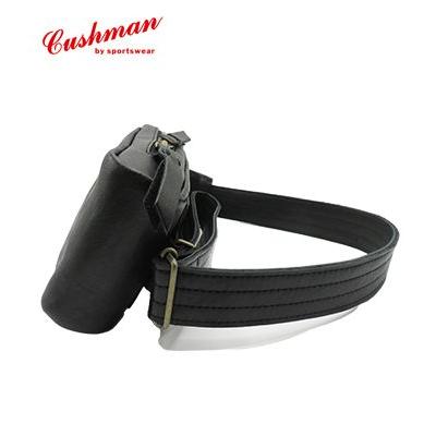 クッシュマン 真鍮スタッズ ラインストーン カウハイド シュリンクレザー ショルダーバッグ CUSHMAN LEATHER SHOULDER BAG SMALL STUDS 29116の画像