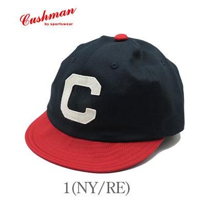 【CUSHMAN クッシュマン】 メカニック ワークキャップ Lサイズ CUSHMAN（クッシュマン） ヘリンボーンワークキャップ メンズ