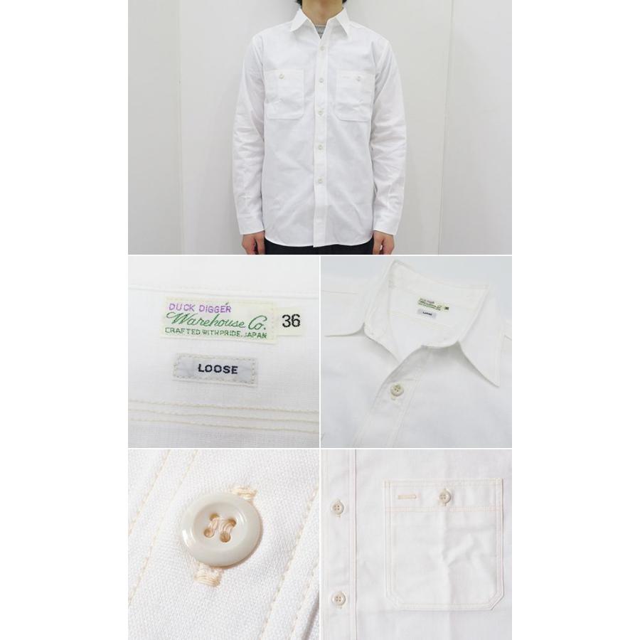 WAREHOUSE（ウエアハウス） 長袖 NON WASH シャンブレーワークシャツ