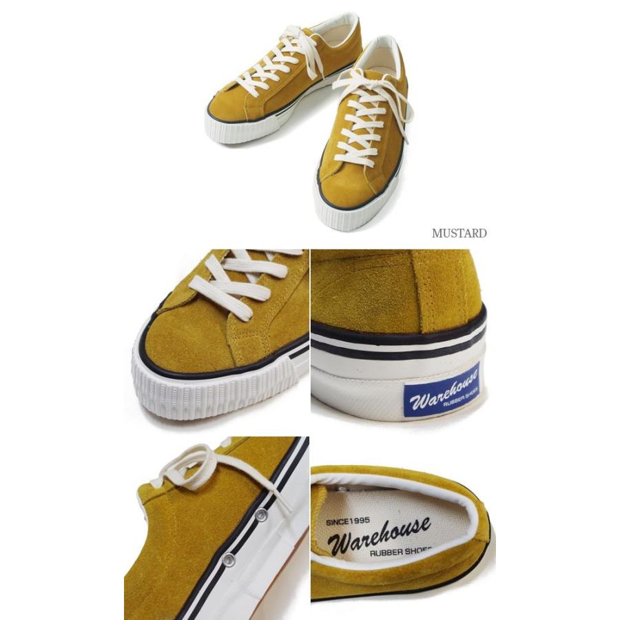 WAREHOUSE（ウエアハウス） バルカナイズ製法 ローカットスウェード