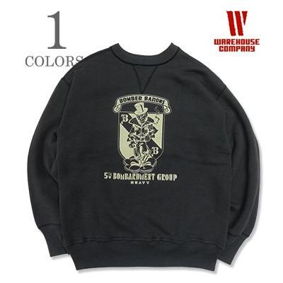 WAREHOUSE（ウエアハウス） 別注 裏起毛 丸胴 セットインスリーブ