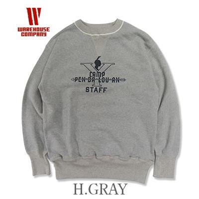 WAREHOUSE（ウエアハウス） 裏起毛 丸胴 セットインスリーブ