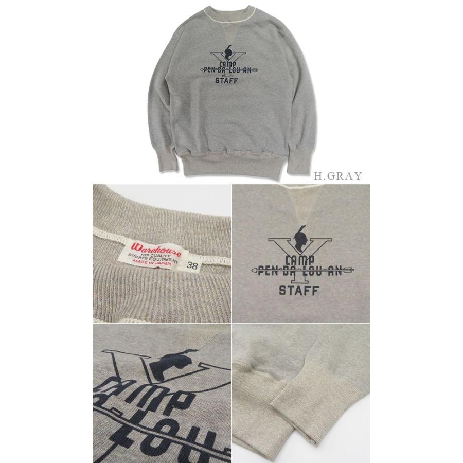 WAREHOUSE（ウエアハウス） 裏起毛 丸胴 セットインスリーブ