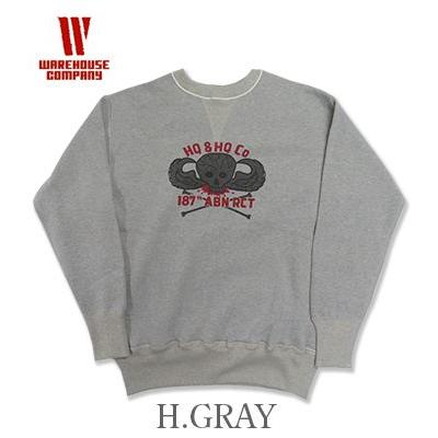 WAREHOUSE（ウエアハウス） 裏起毛 丸胴 セットインスリーブ