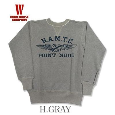 WAREHOUSE ウエアハウス 裏毛|丸胴|セットイン|フリーダムスリーブ|スウェット『N.A.M.T.C. SET IN FREEDOM SWEAT』【アメカジ・カレッジ】403-NAMTC WAREHOUSE（ウエアハウス） 裏起毛 丸胴 セットインフリーダムスリーブ