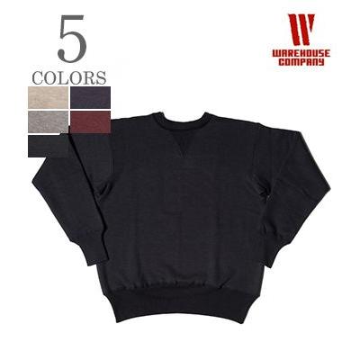 WAREHOUSE（ウエアハウス） 裏起毛 丸胴 無地 セットインフリーダム