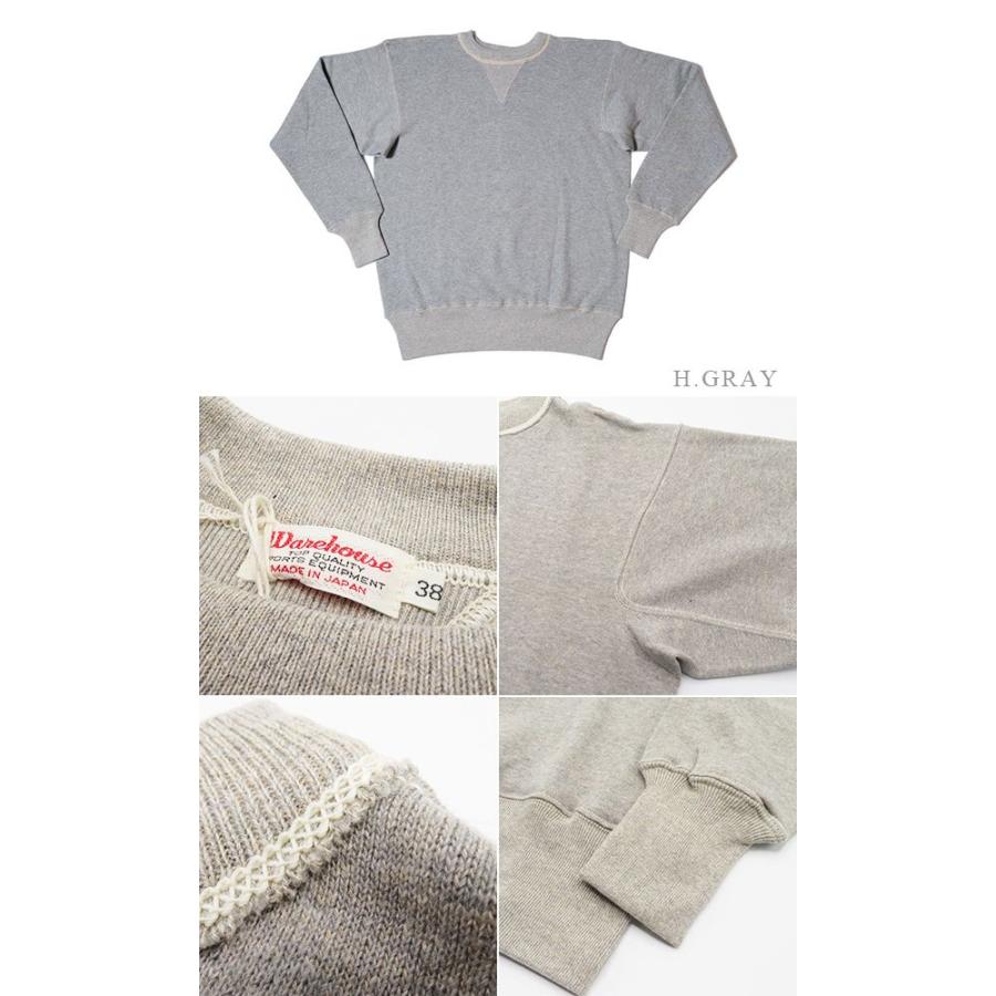 WAREHOUSE（ウエアハウス） 裏起毛 丸胴 無地 セットインフリーダム