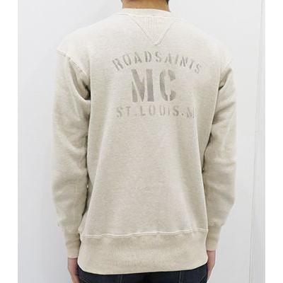 ウエアハウス 裏起毛 丸胴 セットインフリーダムスリーブ スウェット WAREHOUSE ROADSAINTS SWEAT 403-ROAD