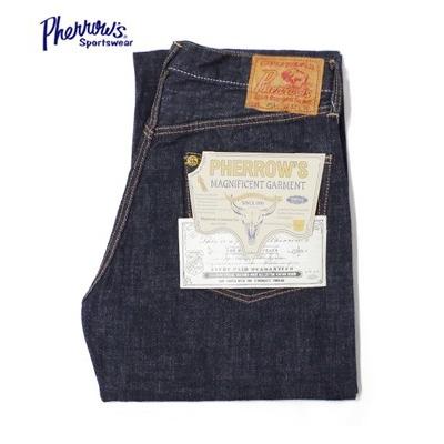 Pherrow's（フェローズ） 13.75oz. JEANS PHERROW'S ルーズストレート