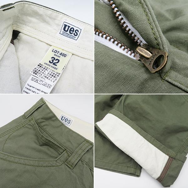 UES（ウエス） 硫化染 ダック ショートパンツ UES Duck Shorts 45D