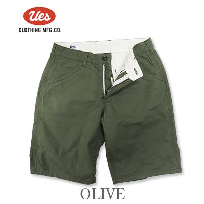 UES（ウエス） 硫化染 ダック ショートパンツ UES Duck Shorts 45D