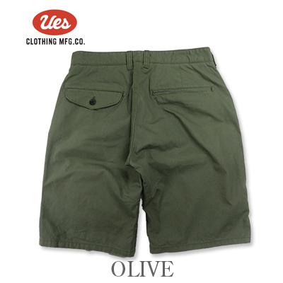 UES（ウエス） 硫化染 ダック ショートパンツ UES Duck Shorts 45D