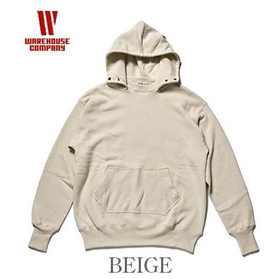 WAREHOUSE（ウエアハウス） 後付け プルパーカー PULL PARKA WAREHOUSE