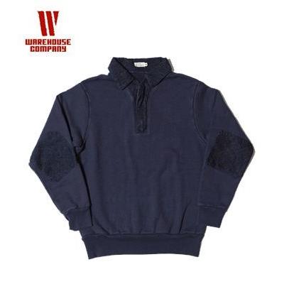WAREHOUSE（ウエアハウス） 裏起毛 消防士 ジョブシャツ スウェット