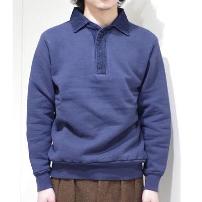 ウエアハウス   消防士 ジョブシャツ スウェット WAREHOUSE WAREHOUSE（ウエアハウス） 裏起毛 消防士 ジョブシャツ スウェット