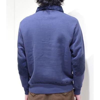 WAREHOUSE（ウエアハウス） 裏起毛 消防士 ジョブシャツ スウェット