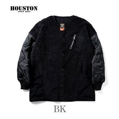 HOUSTON（ヒューストン） ボア フリース ナイロンリップストップ