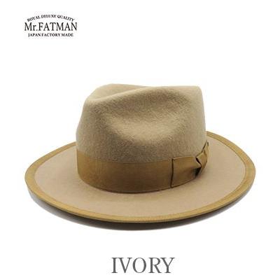 Mr.FATMAN ミスターファットマン J.J. WILLIAMS WOOL FEDORA ウール