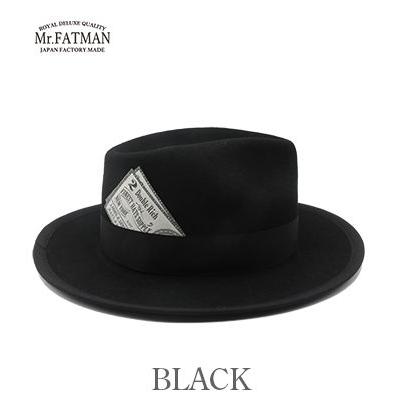 Mr.FATMAN ミスターファットマン J.J. WILLIAMS WOOL FEDORA ウール