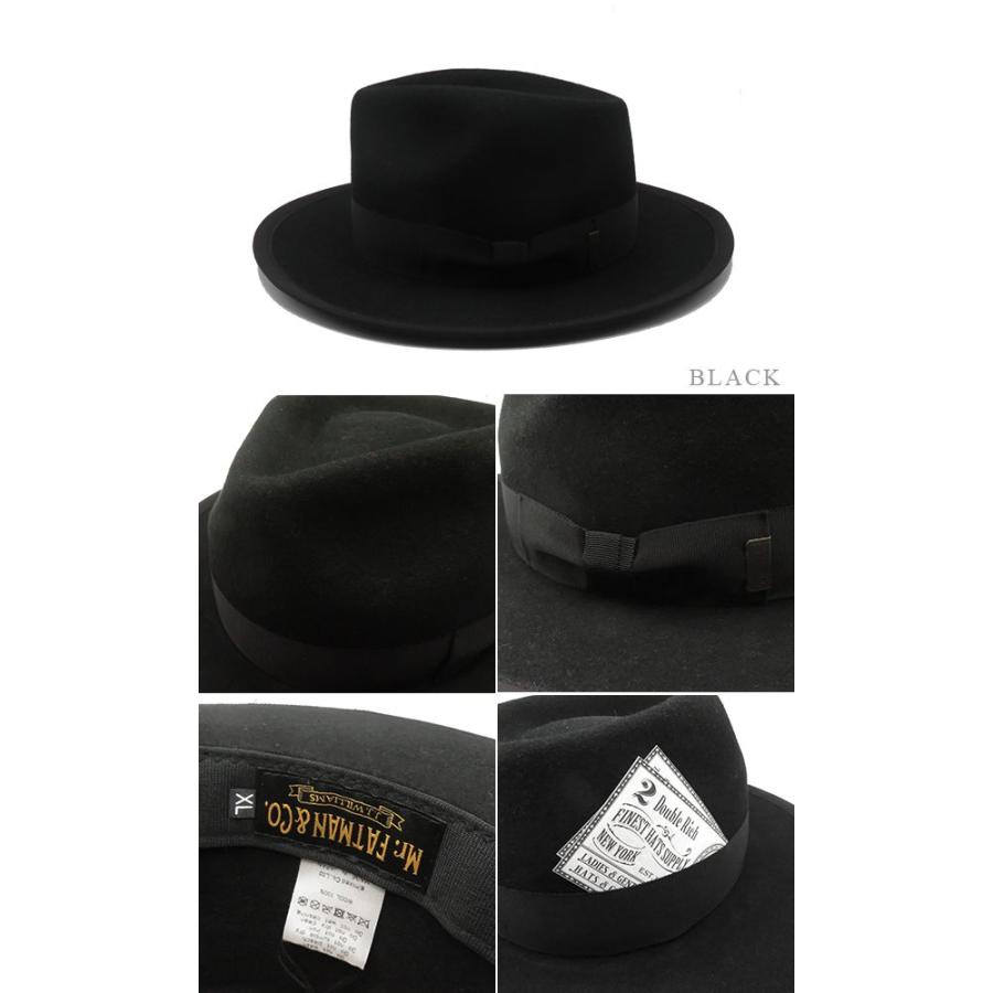 Mr.FATMAN ミスターファットマン J.J. WILLIAMS WOOL FEDORA ウール