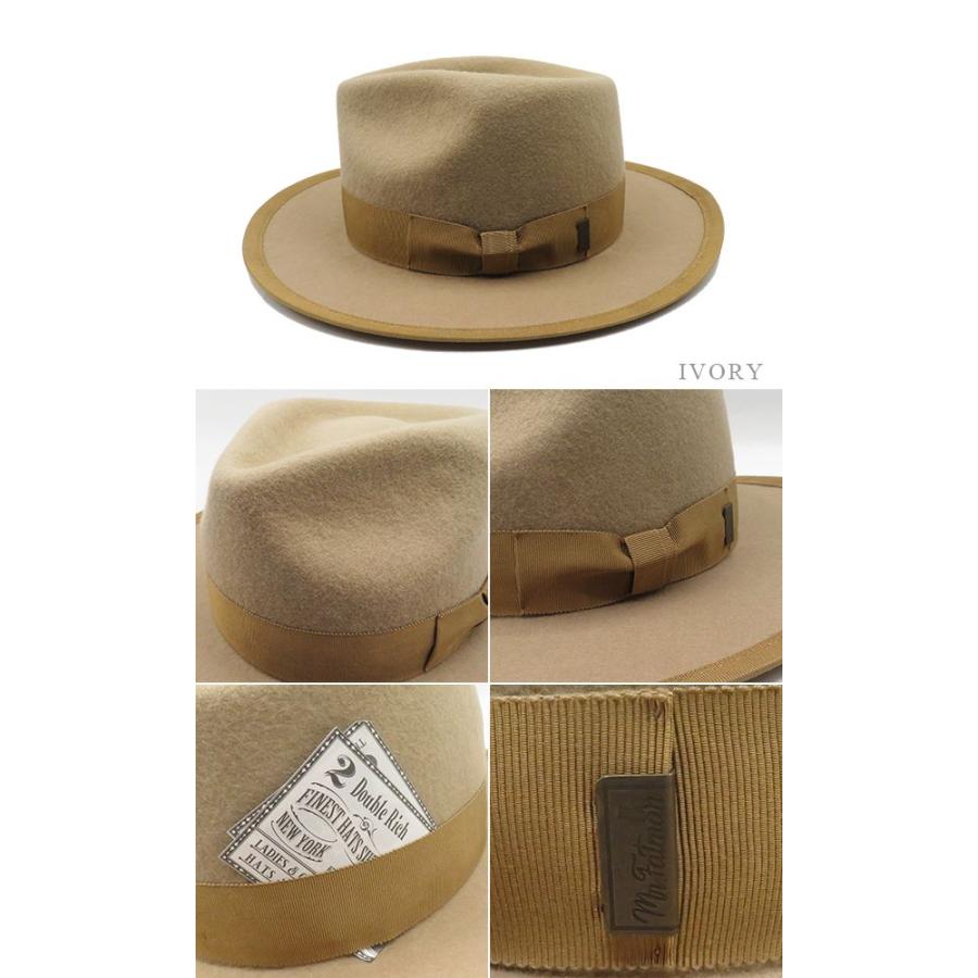 Mr.FATMAN ミスターファットマン J.J. WILLIAMS WOOL FEDORA ウール