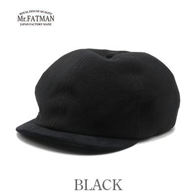 ミスターファットマン　ベークハンチング　モールスキン　黒Ｍサイズ Mr.FATMAN ミスターファットマン モールスキン キャスハンチング Mr
