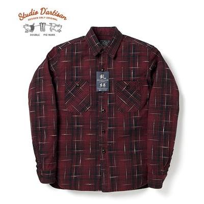 STUDIO D'ARTISAN（ステュディオ・ダ・ルチザン） 長袖 チェック