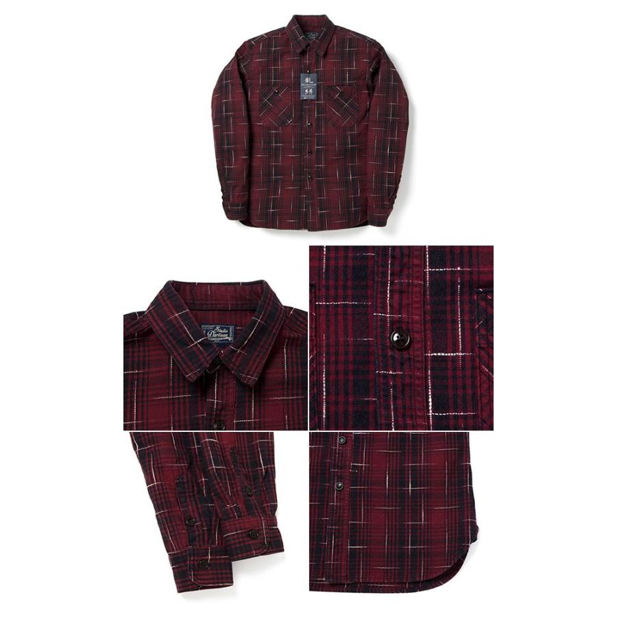 STUDIO D'ARTISAN（ステュディオ・ダ・ルチザン） 長袖 チェック