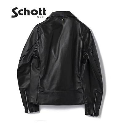 Schott ショット Made in USA|シープレザー|ライダースジャケット|782-3950089『228US LAMB RIDERS JACKET』【アメカジ・ワーク】5950022 Schott N.Y.C（ショット） Made in USA シープレザー ライダース
