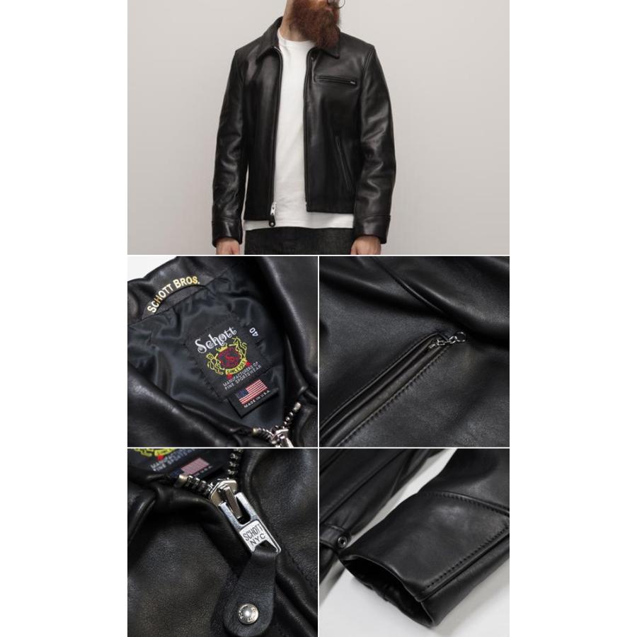 ショット Made in USA カウハイド トラッカージャケット 782-3950086 Schott 103US TRUCKER JACKET 5950028の画像