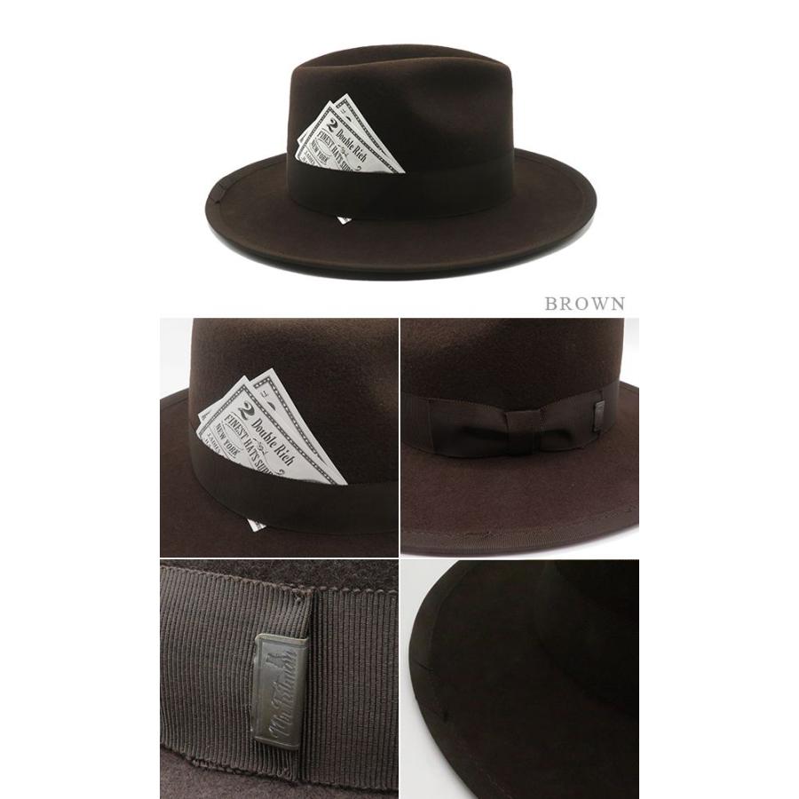 Mr.FATMAN ミスターファットマン J.J. WILLIAMS WOOL FEDORA ウール