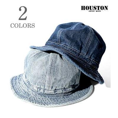HOUSTON ヒューストン 12oz.デニム アーミーハット メトロハット DENIM