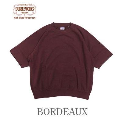 DUBBLEWORKS（ダブルワークス） 半袖 落綿 リサイクルコットン