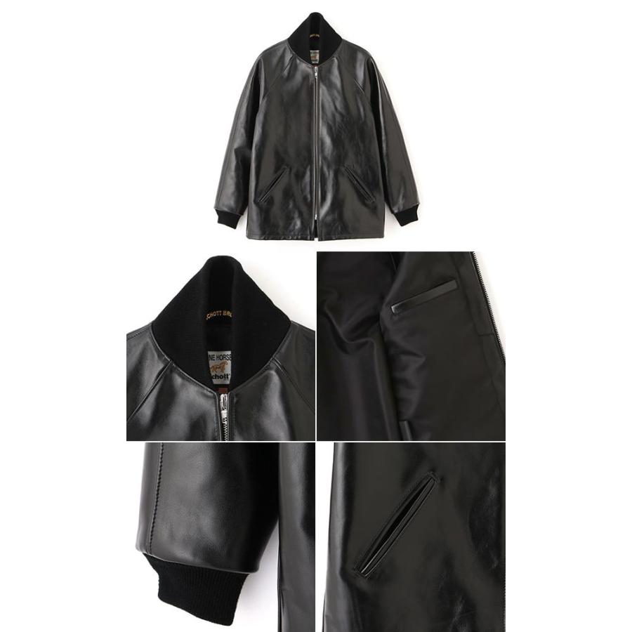 ショット Made in USA イタリアンホース ファラオジャケット Schott LEATHER PHARAOH COAT 782-4950021の画像