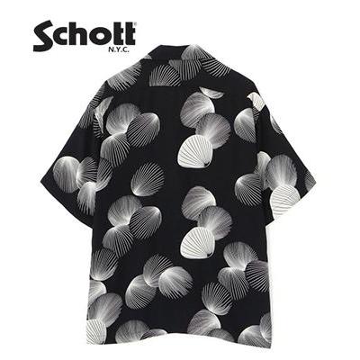 Schott N.Y.C（ショット） 半袖 レーヨン アロハシャツ Schott RAYON