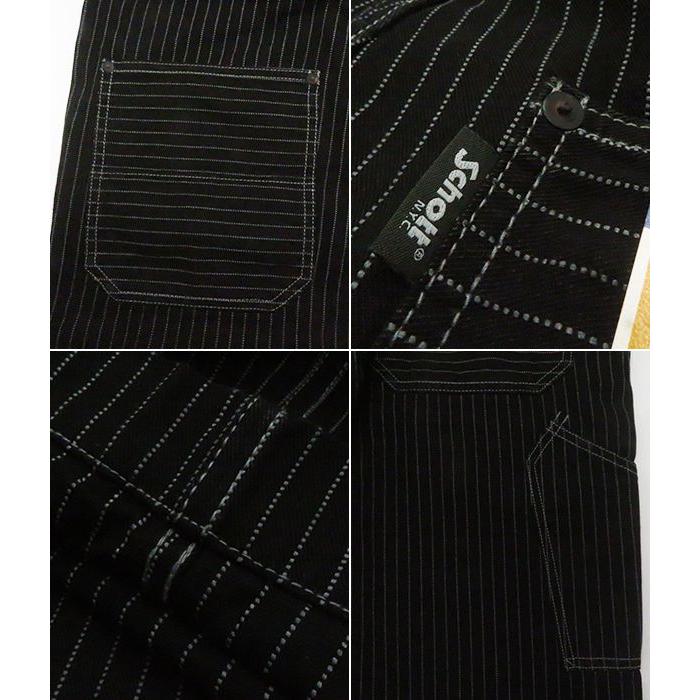 Schott N.Y.C（ショット） 硫化染 オールドヒッコリー オーバーオール
