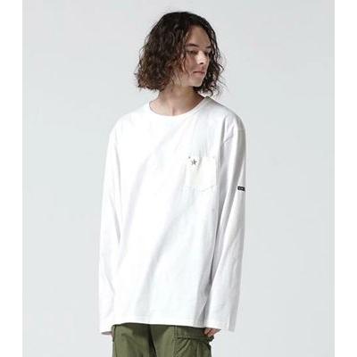 Schott N.Y.C（ショット） 長袖 クルーネック ディアスキン スタッズ