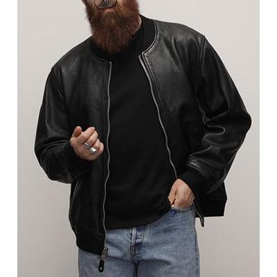 Schott N.Y.C（ショット） ベビーシープレザー MA-1 Type レザー