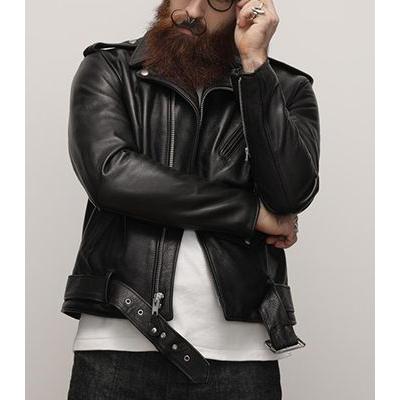ショット Made in USA ニューネイキッドカウレザー ダブルライダース Schott 『ONESTAR NEW NAKED』 782-5950019の画像