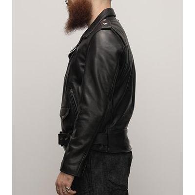 ショット Made in USA ニューネイキッドカウレザー ダブルライダース Schott 『ONESTAR NEW NAKED』 782-5950019の画像