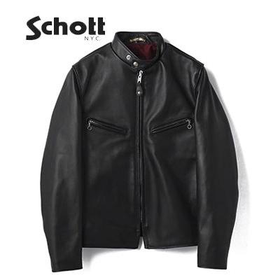 Schott N.Y.C（ショット） Made in USA ステアハイド シングル