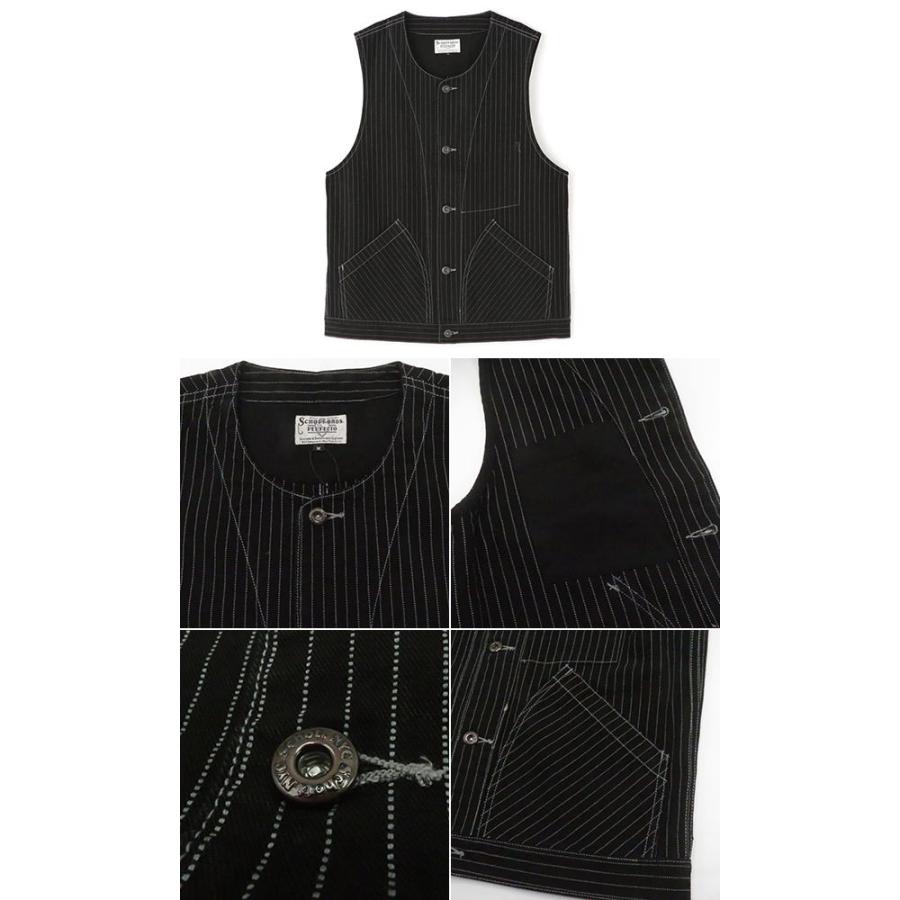 Schott N.Y.C（ショット） 硫化染 オールドヒッコリーワークベスト