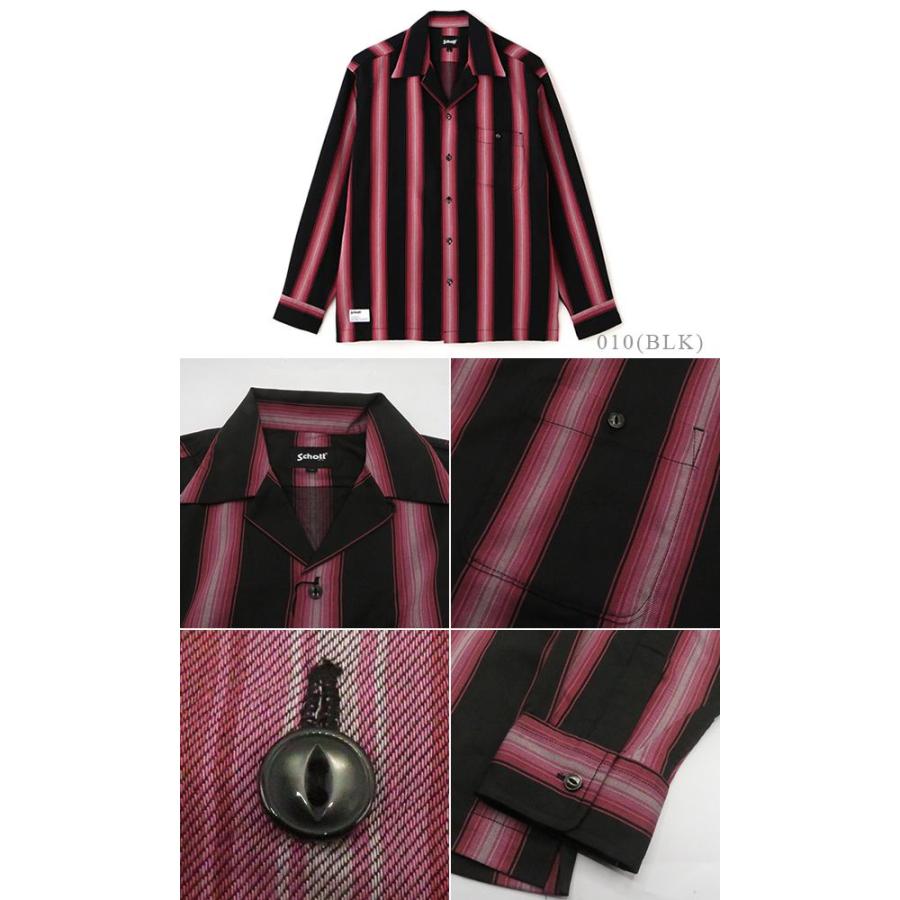 Schott N.Y.C（ショット） 長袖 フランネル オープンカラーシャツ 『LS