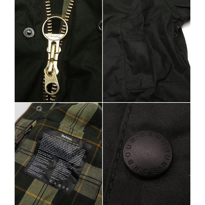 バブアー オイルドコットン ブルゾン ビデイル レギュラーフィット MWX0018 Barbour BEDALE WAX JACKET 793-4955002の画像