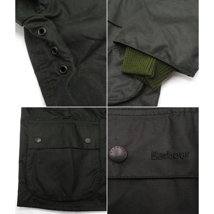 バブアー オイルドコットン ブルゾン ビデイル レギュラーフィット MWX0018 Barbour BEDALE WAX JACKET 793-4955002の画像