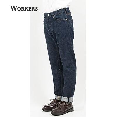 WORKERS ワーカーズ 13.75oz. 米綿 スリムテーパードジーンズ WORKERS