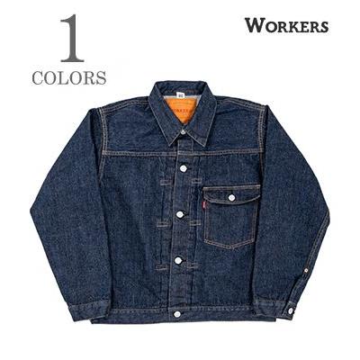WORKERS ワーカーズ 米綿 デニムジャケット Gジャン 1st Type WORKERS