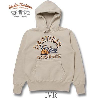 【中古】ステュディオダルチザン STUDIO D'ARTISAN 丸胴 両Vガゼット プルオーバー スウェット パーカー M 8194B STUDIO D'ARTISAN（ステュディオ・ダ・ルチザン） 丸胴 両Vガゼット