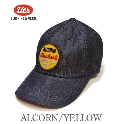 UES（ウエス） ワッペン デニム ベースボールキャップ UES DENIM BALL
